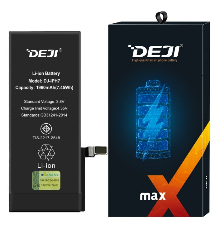 Bateria Apple iPhone 7 Deji - X3 Distribuidora - Peças Premium e