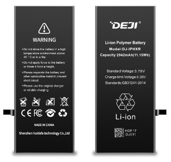 Bateria Apple iPhone XR Deji - X3 Distribuidora - Peças Premium e