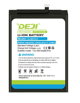 Bateria Xiaomi Note 8 Pro (BM4J) Deji - X3 Distribuidora - Peças