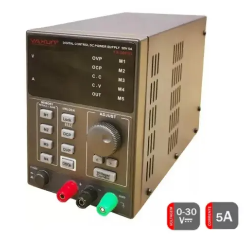 FONTE DE ALIMENTAÇAO DIGITAL 4 DIGITOS BIVOLT 30V 5A YAXUN YX3005D