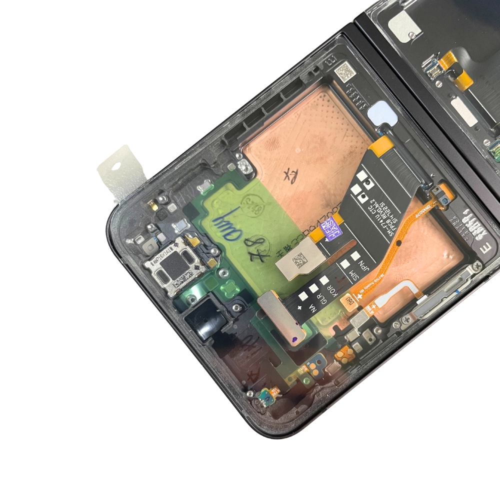 Frontal Tela Display Samsung Z Flip 6 F741 Com Aro Original - X3