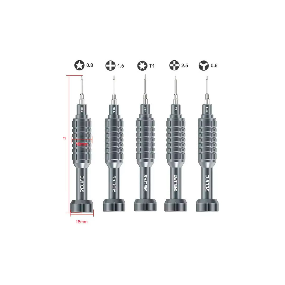 Kit com 5 Chaves Steel King Relife RL-730A - X3 Distribuidora