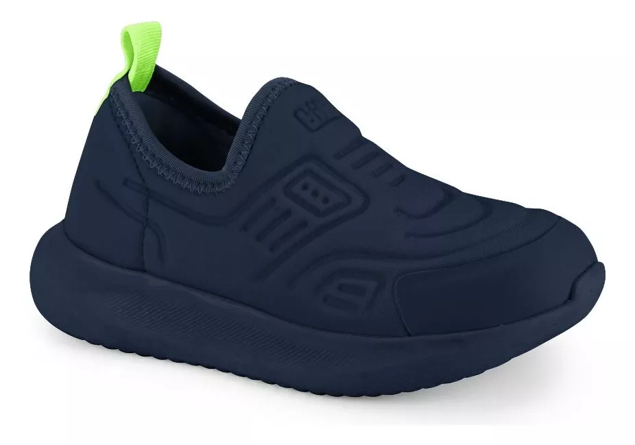 Azul Marinho Tenis Bibi Velcro Calçados Bibi Masculino Sapatenis