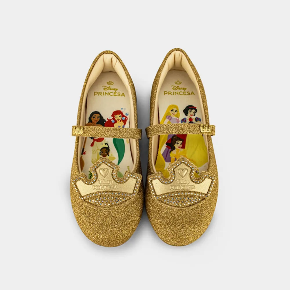 Sapatilha Infantil Bibi Ballerina Basic Princesas da Disney - Ju