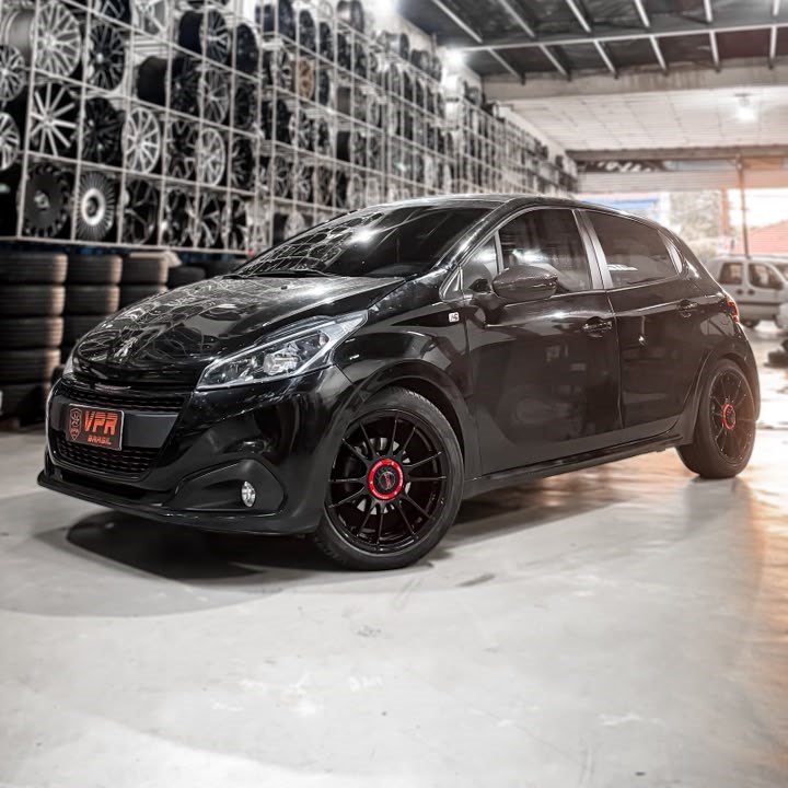 Jogo de Rodas OZ Scorro Aro 17 4x108 Peugeot 208 Citroen DS3