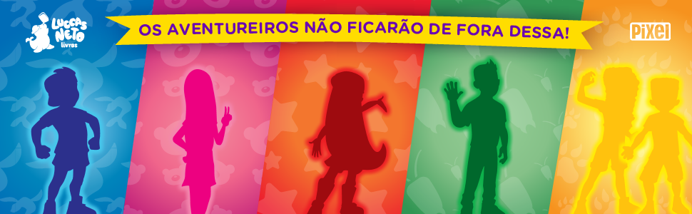 LIVRO INFANTIL LUCCAS NETO PIQUE ESCONDE COM OS AVENTUREIROS PIXEL