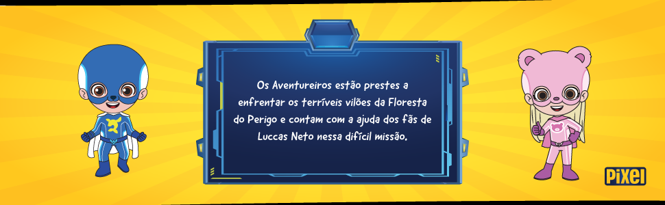 Livro de Colorir Os Aventureiros - Loja Pixel - Editora Pixel