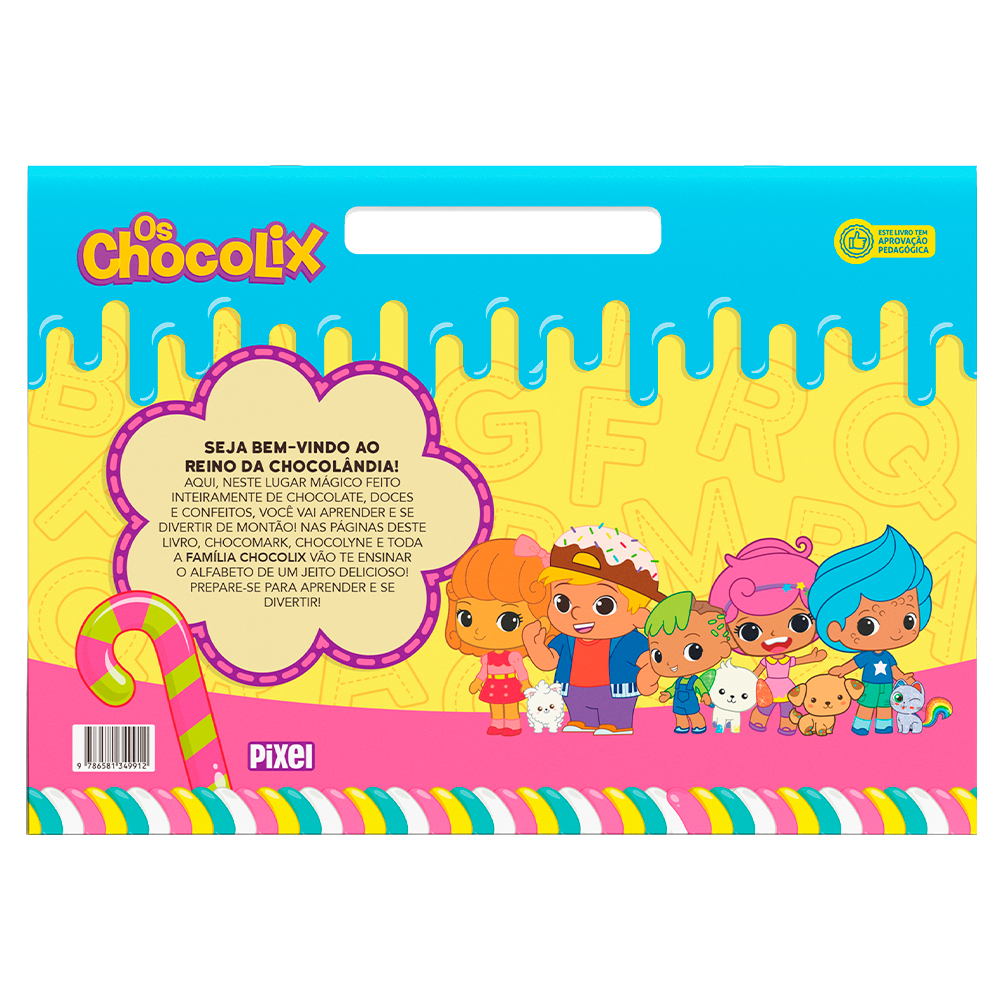 Meu Primeiro Alfabeto com Chocolix - Loja Editora Pixel - Editora
