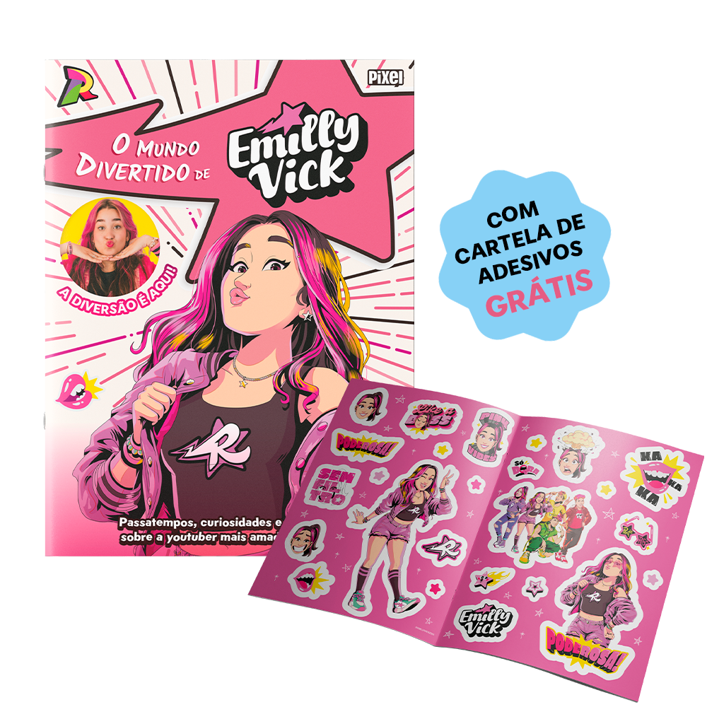 O mundo divertido de Emilly Vick - Editora Pixel | Livros