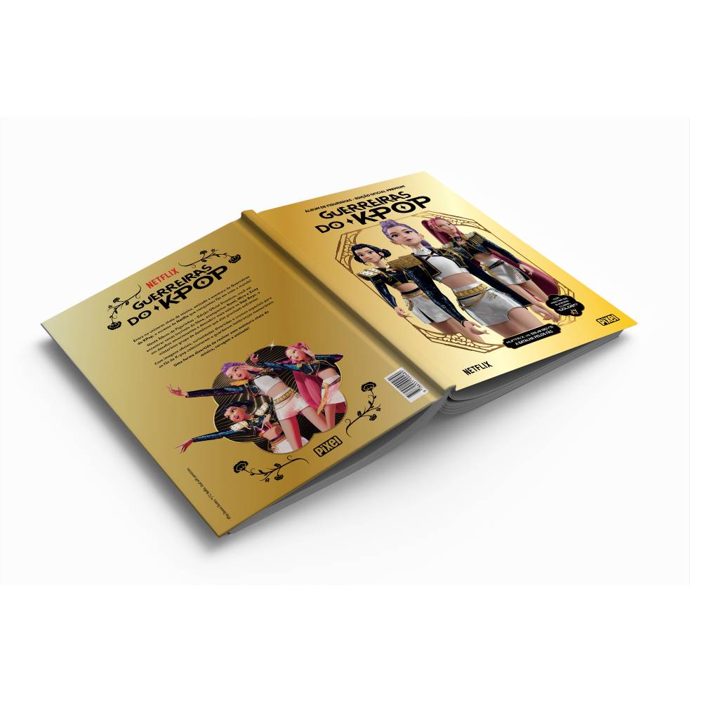 Livro Ilustrado Oficial Guerreiras do K-Pop – Edição Premium