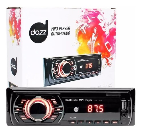 MP3 Automotivo DZ-52240 DAZ 1 PC - Pioneer - Auto Equip