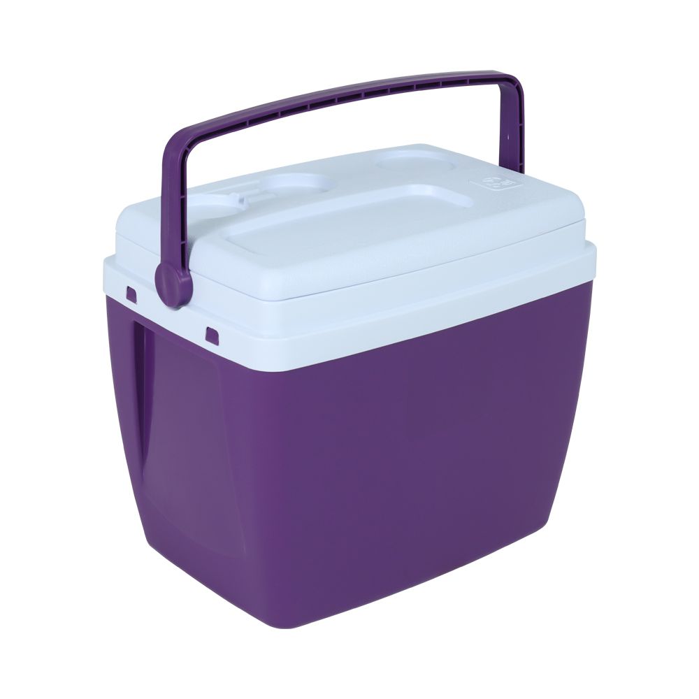 Caixa Térmica 34L Roxa c/ Branco - Bel - Auto Equip