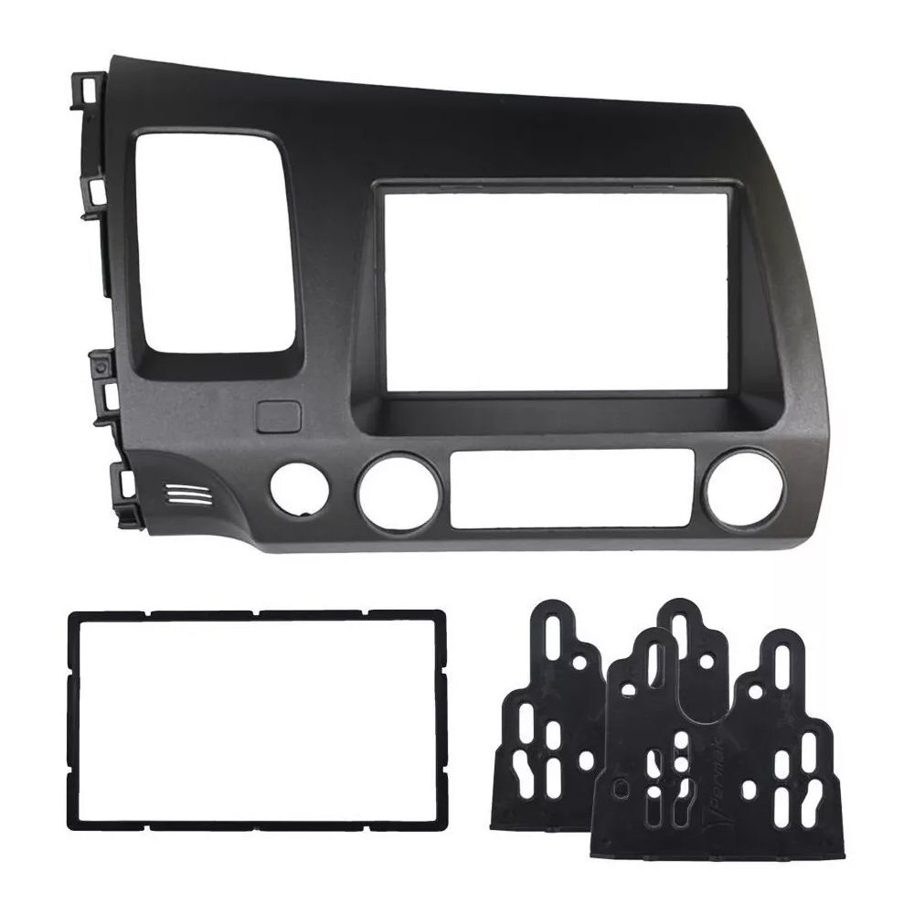 Moldura p/ Aparelho de Som/DVD 2DIN GRAFITE NEW CIVIC 06/11 AP758 Moldura p/ Aparelho de Som/DVD 2DIN GRAFITE NEW CIVIC 06/11 AP758