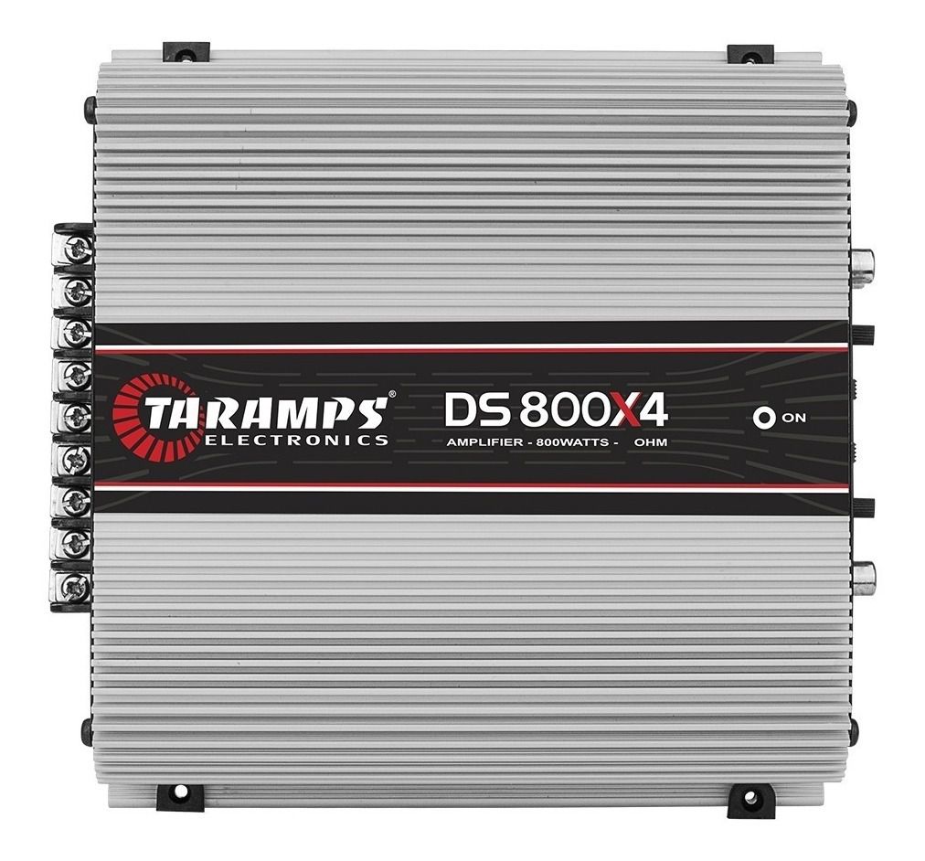 Amplificador Class D DS 800X4 WATTS 2 OHMS - Taramps - Auto Equip