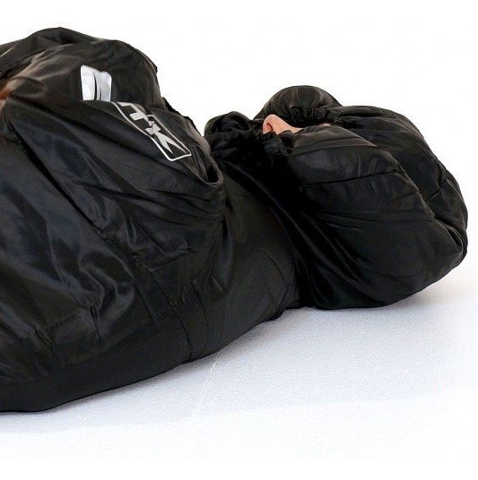 vitz3555ICE- 1500 寝袋 ブラック Saco de dormir do tipo misto de temperaturas 5°C à 12°C com bolsa