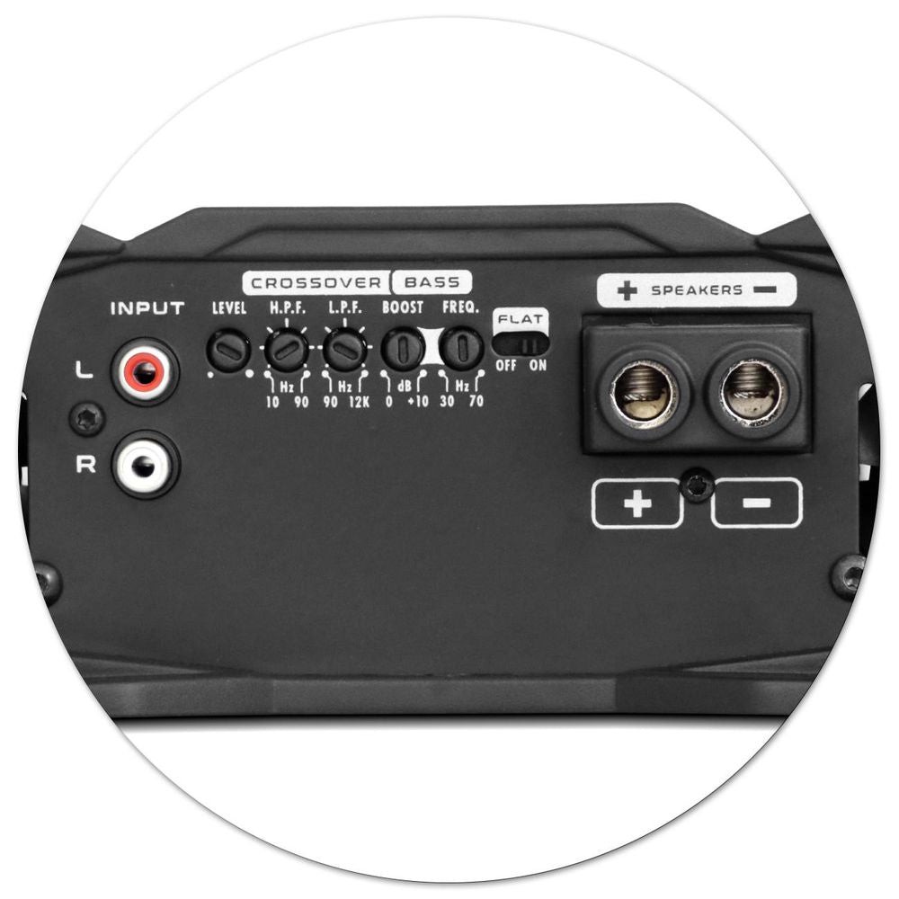 Módulo Amplificador Vulcan 8000W RMS 1 Canal 1 Ohm RCA Preto