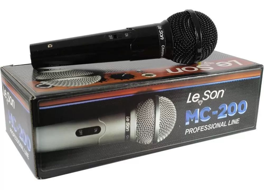 MICROFONE MC200 PT BRILHANTE - Auto Equip