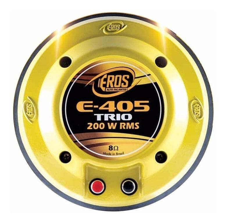 Driver Eros E-405 Trio 200W RMS 8 Ohms Diafragma Fenólico - Eros