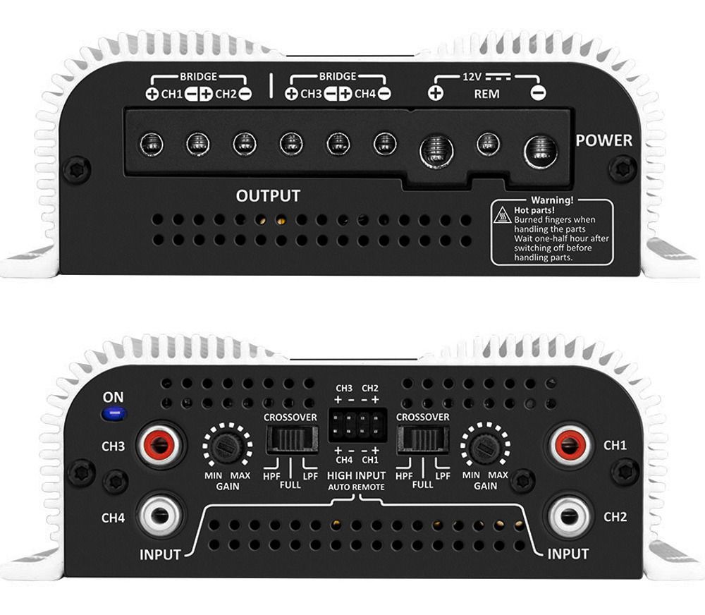 Módulo Amplificador Taramps TS800x4 800W RMS 4 Canais 2 Ohms