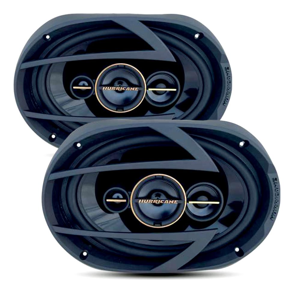 Par De Alto Falante Quadriaxial Universal 6x9 Polegadas Potência