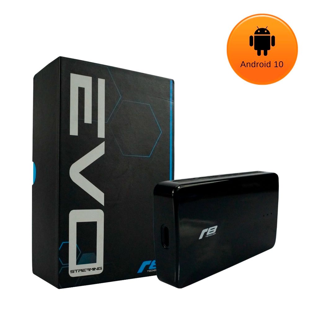 Streaming Box Evo Plug And Play Carplay IOS Android Apps 32GB