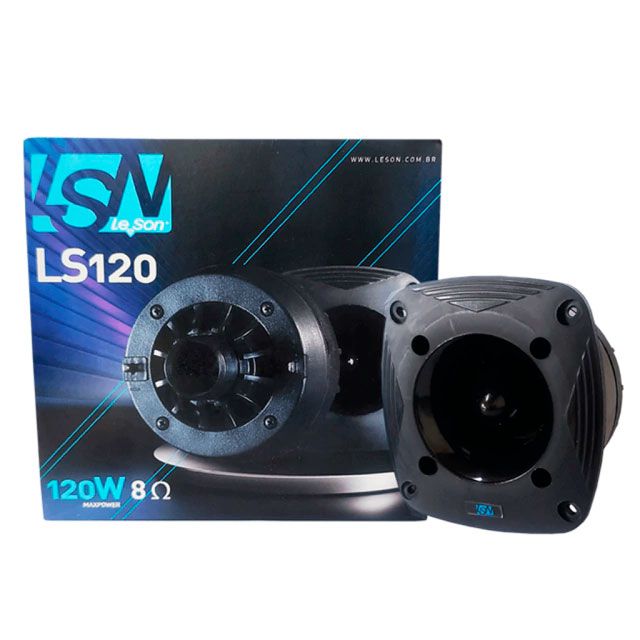 Super Tweeter Profissional Leson 120w RMS Fenolico 8 Ohms - Auto Equip