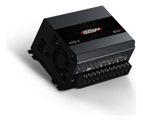 Módulo Amplificador Soundigital EVO6 400 WRMS 4 Canais 4 Ohms