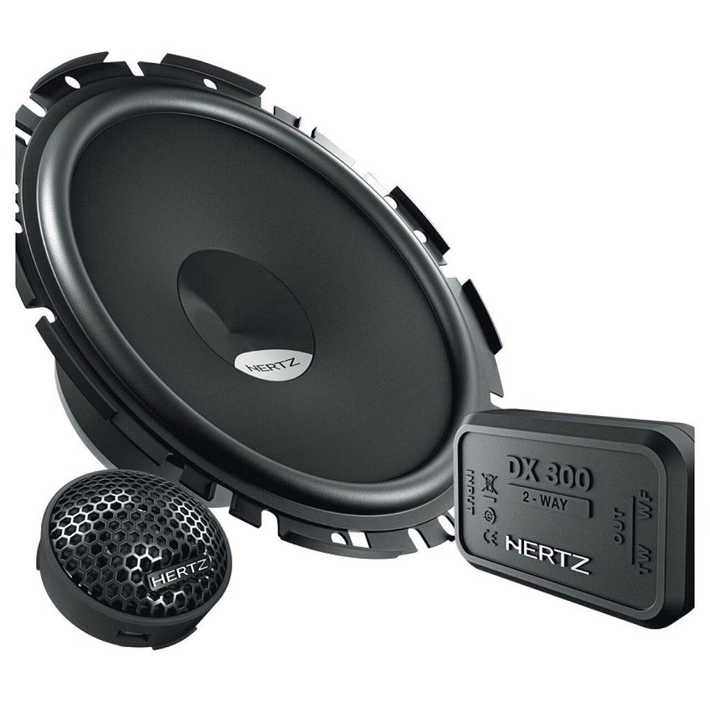 Kit Falante Hertz 2 vias Dsk170 Portas Dianteiras 6 Polegadas +