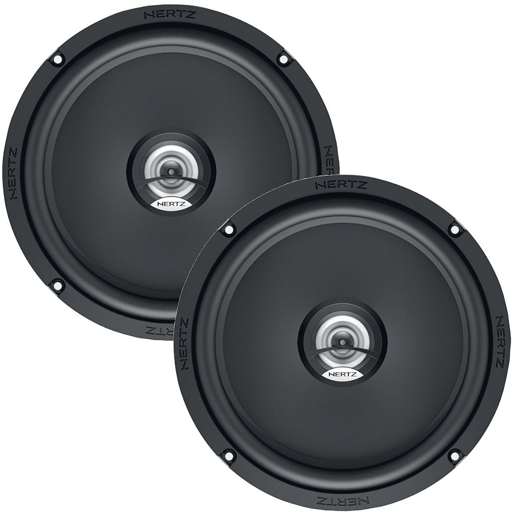 Kit Falante Hertz 2 vias Dsk165 Portas Dianteiras 6 Polegadas +