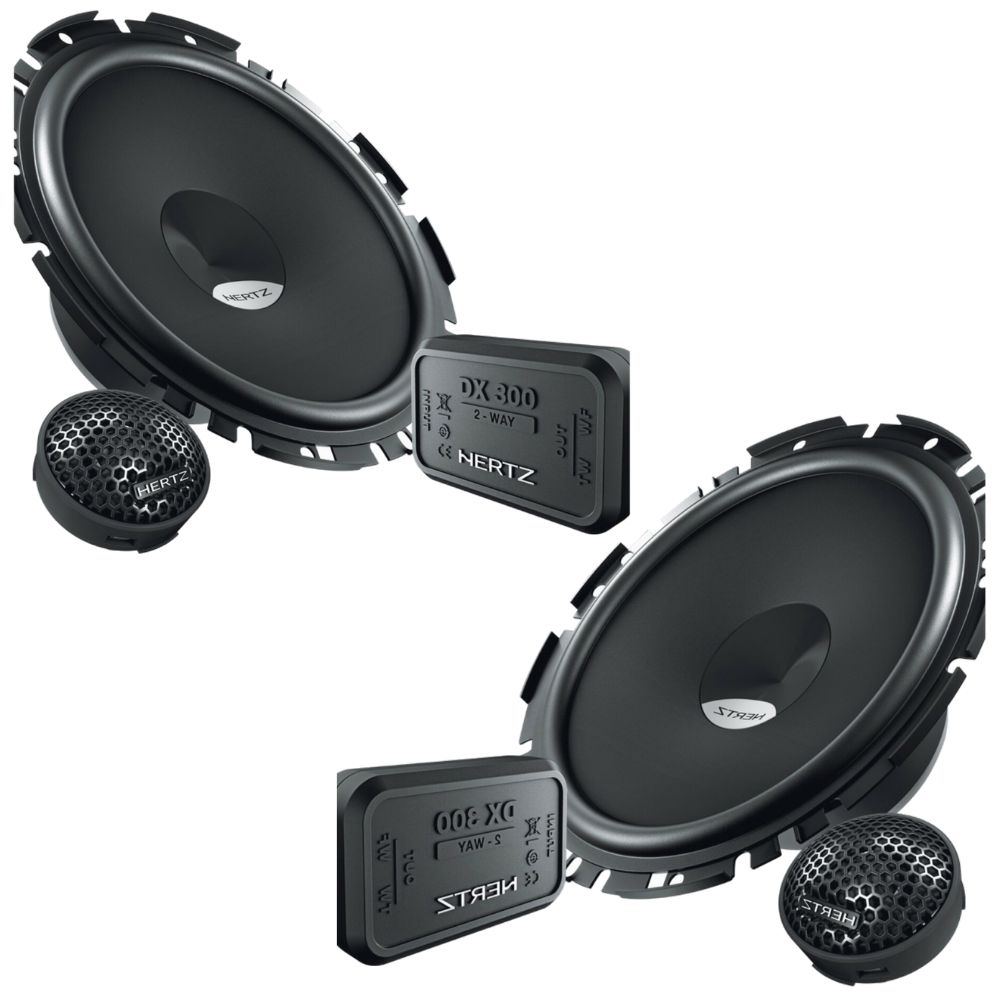 Kit Falante Hertz 2 vias Dsk170 Portas Dianteiras 6 Polegadas +
