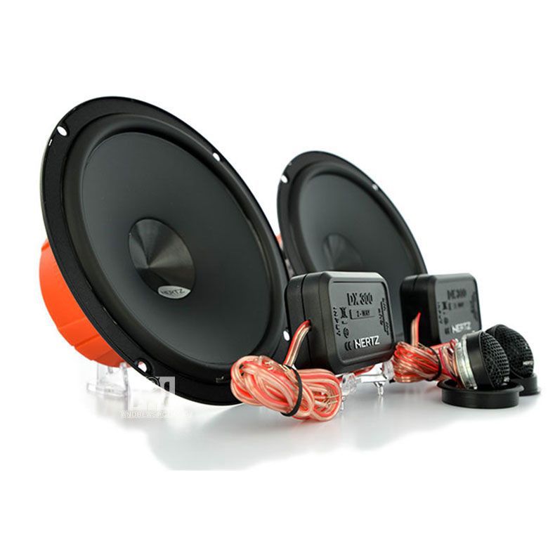 Alto Falante Kit 2 Vias Italiano Hertz Dsk165 6 Polegadas 160 Rms