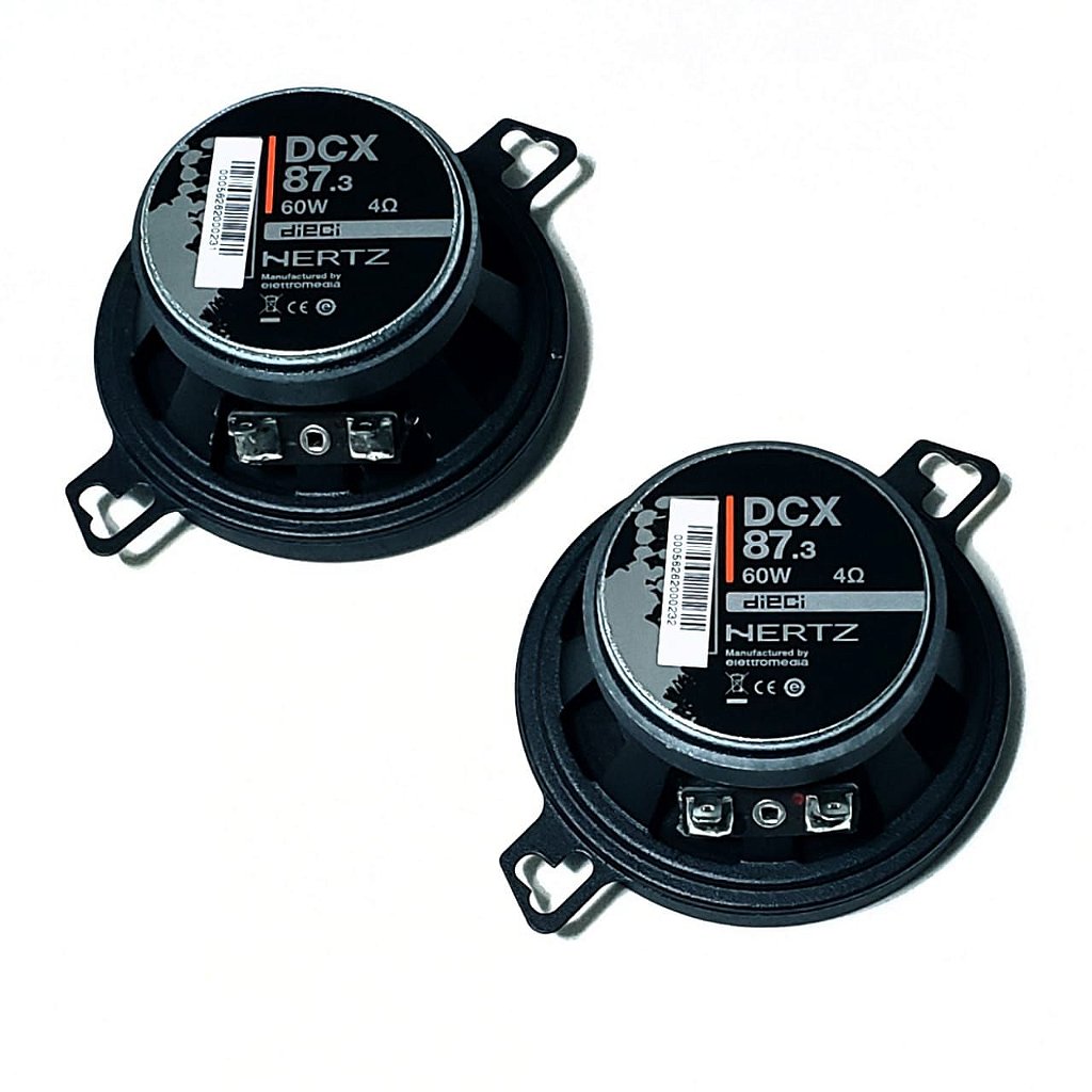 Alto Falante Kit Hertz 3,4 Polegadas 60rms Dcx 87.3 Painel Jeep