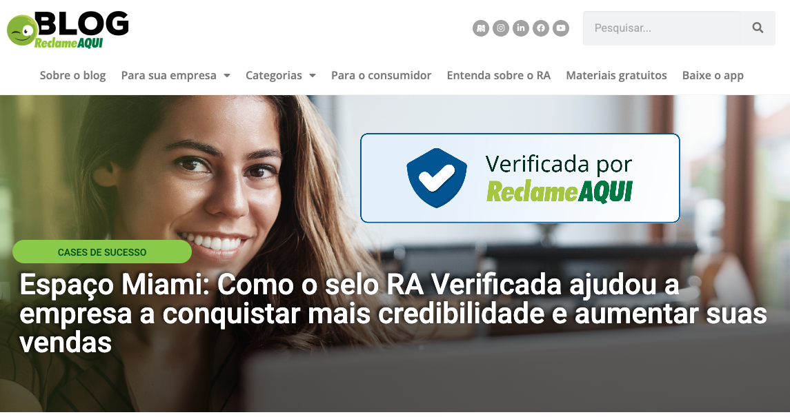 Blog Reclame Aqui