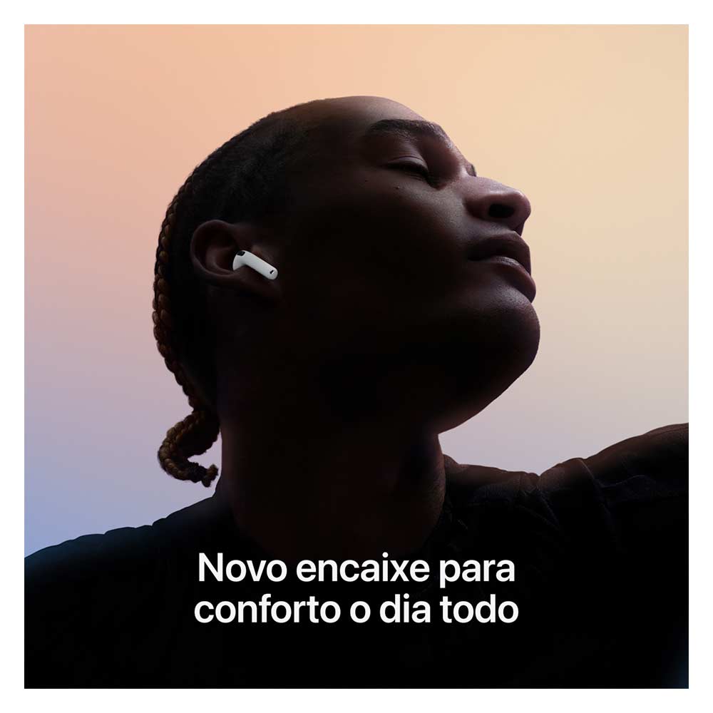 Apple AirPods 4 - Original com Garantia Oficial - Espaço Miami