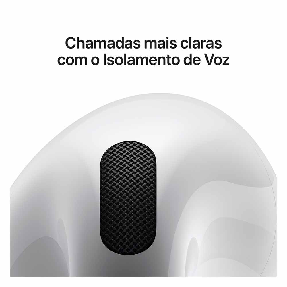 Apple AirPods 4 - Original com Garantia Oficial - Espaço Miami