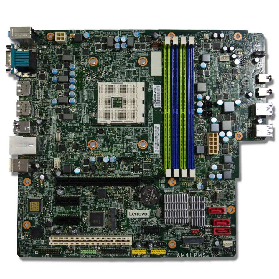 Lenovo ThinkCentre M75s-1 BIOS確認済！ジャンク品 Placa Mãe Lenovo ThinkCentre M75s AM4LPMS - Loja Paulicomp