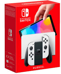 Nintendo Switch OLED DESTRAVADO 256gb- Branco - GSA GAMES