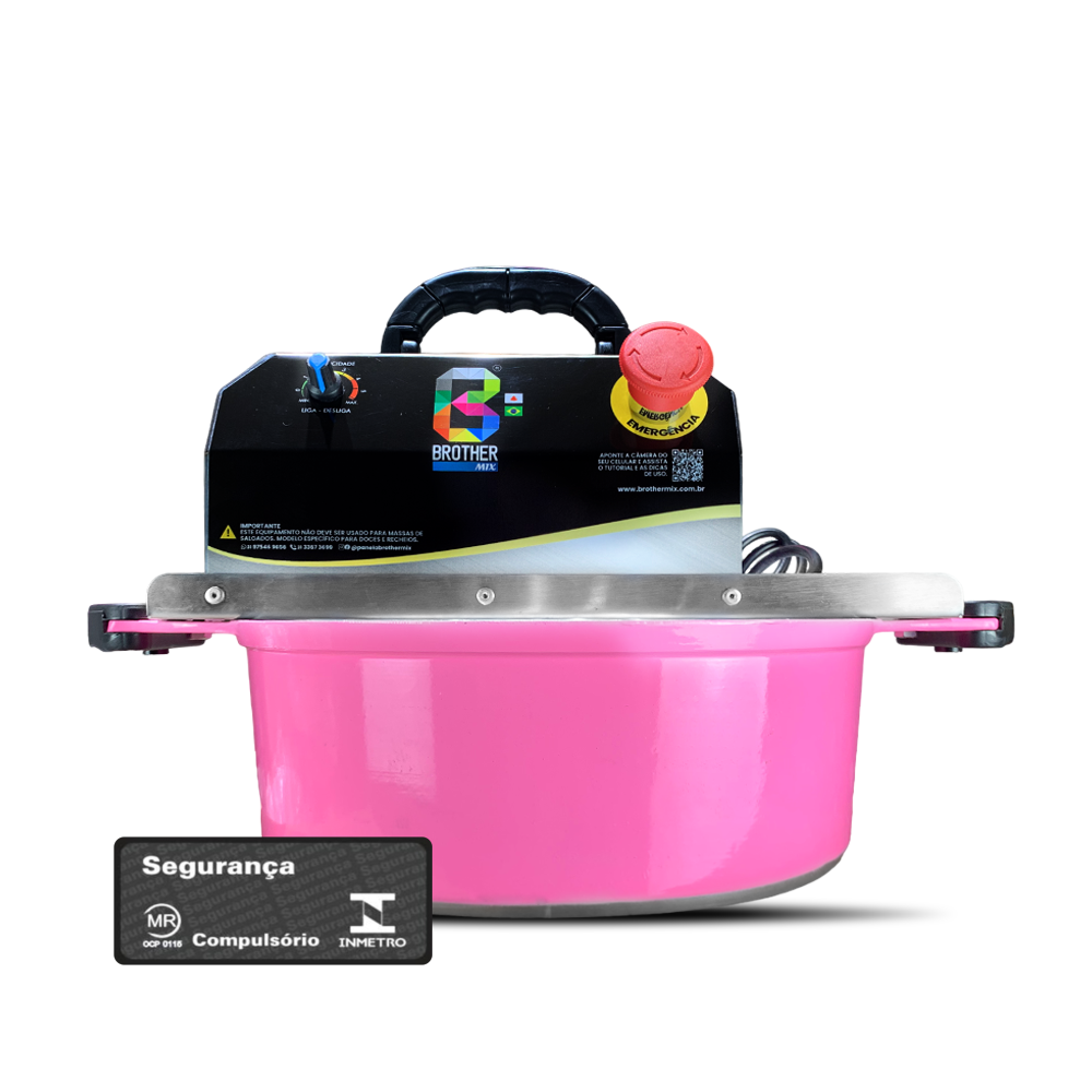 cocnmi 32CM - Misturadora Rosa para DOCES E RECHEIOS com ajuste fino de
