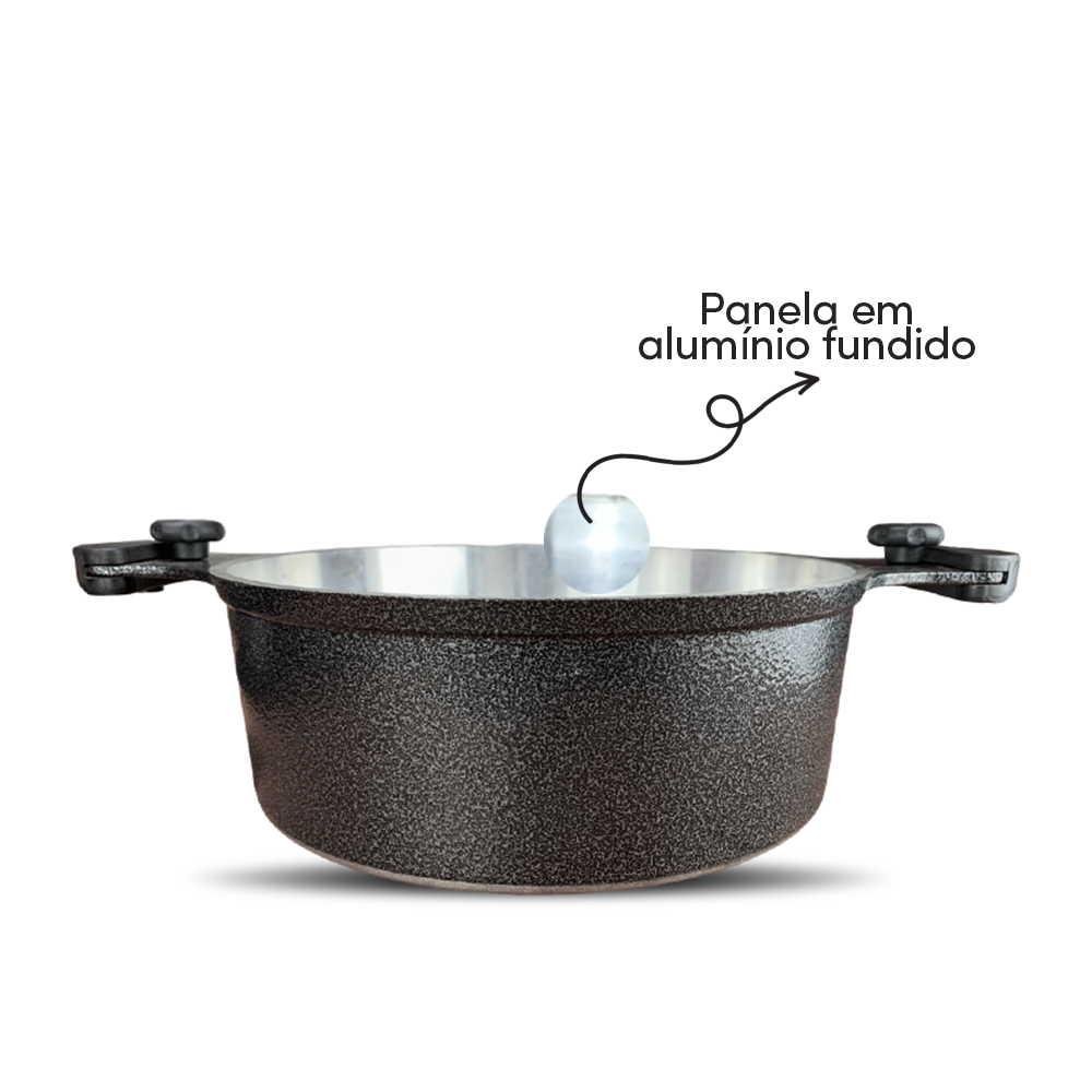 36CM - Misturadora PRETA para DOCES E RECHEIOS com ajuste fino de