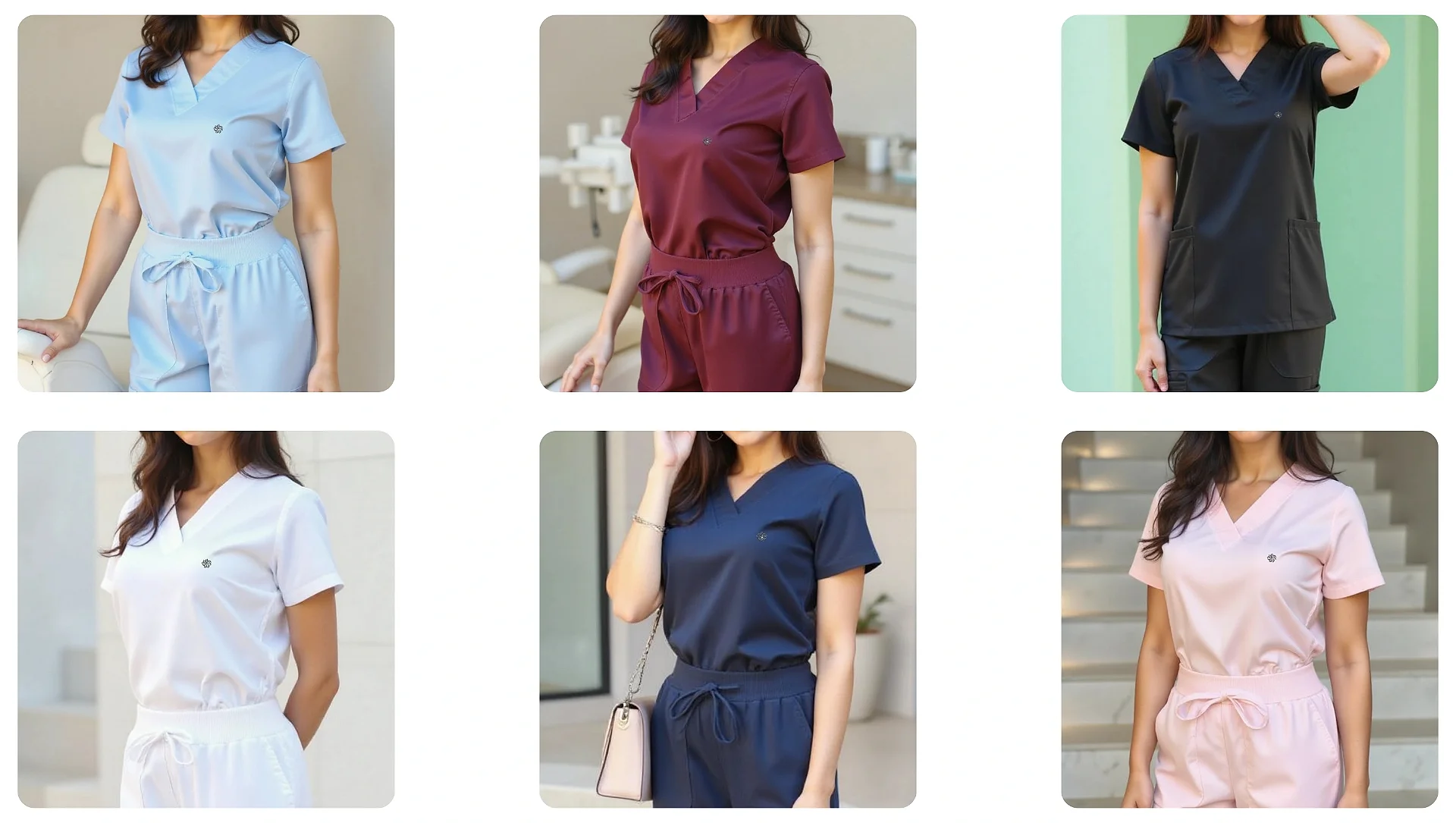 Cores do Scrub Valentina