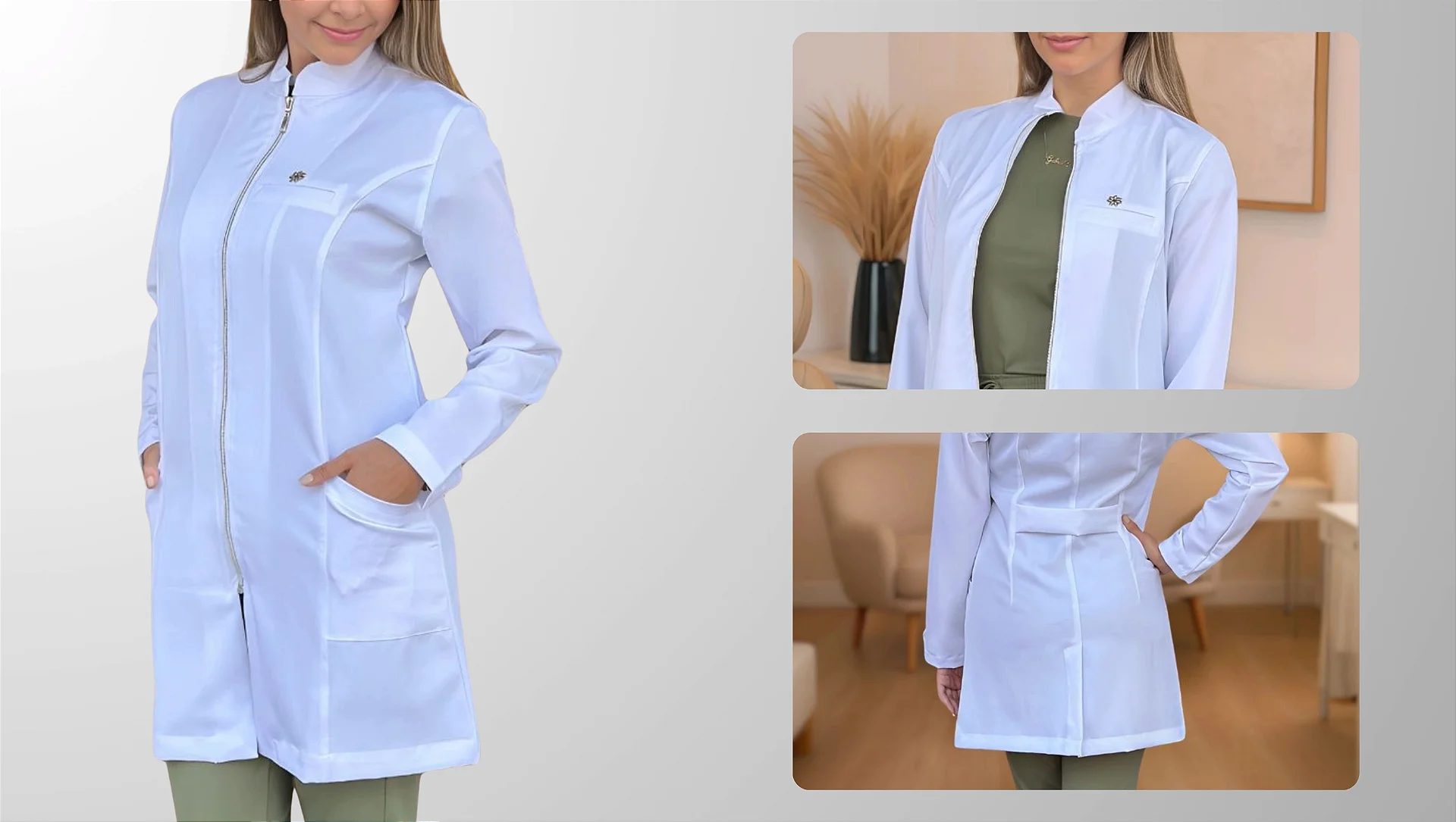 Jaleco Feminino Jolie
