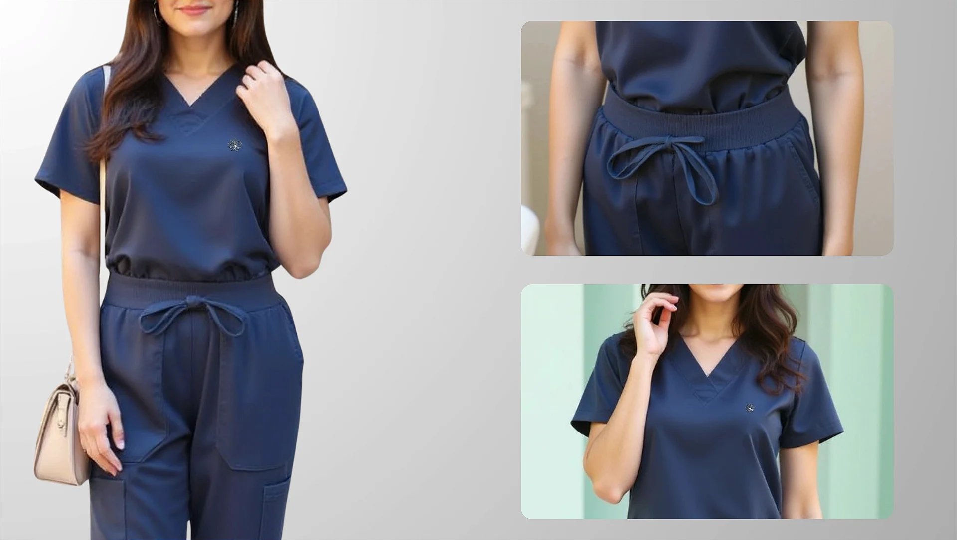 Blusa Valentina Azul Marinho