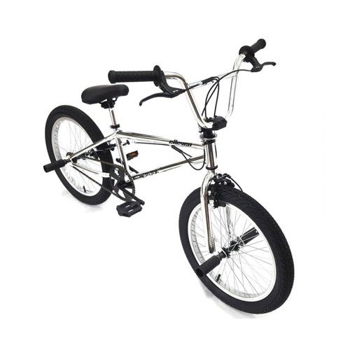 Bicicleta Elleven Fever Aro 20 Cross BMX Prata - Loja Cross Bike