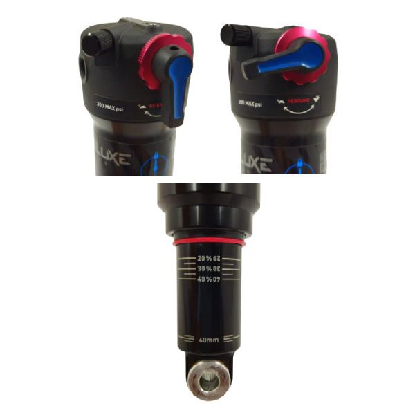 Suspensão Traseira Rock Shox Select Deluxe + RS-DLX-SELP-B2 - Loja