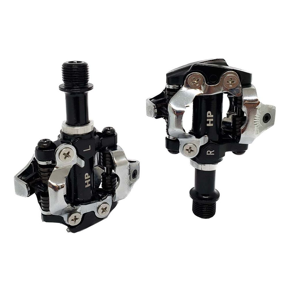 Pedal Clip Encaixe Trava C/ Taco Mtb Bicicleta Bike HP Alum