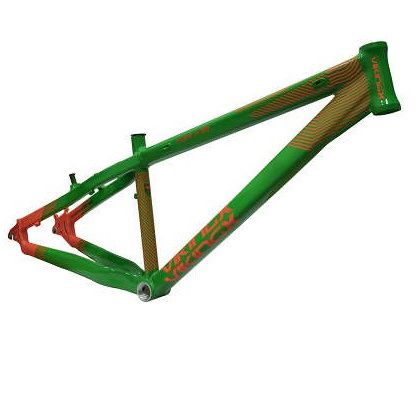Quadro Bicicleta Bike Bmx Wheeling Vikingx Tuff X35 Verde - Loja