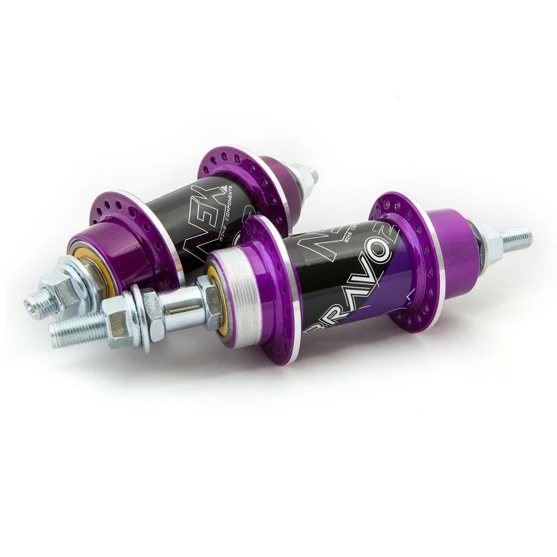 Cubo Bicicleta Nek Bravo Alum. Diant/Tras Rolamento 36F Viol