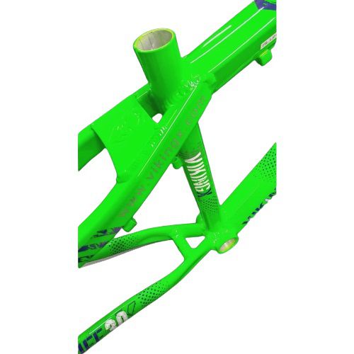 Quadro Bicicleta Bike Bmx Wheeling Vikingx Tuff X30 Vd Neon - Loja