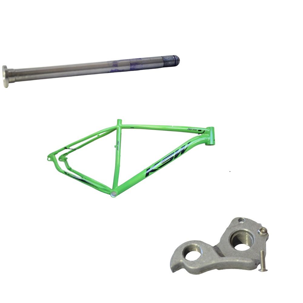 Quadro Bicicleta Bike Ksw XLT 500 Boost 29x15 VD/PT - Loja Cross
