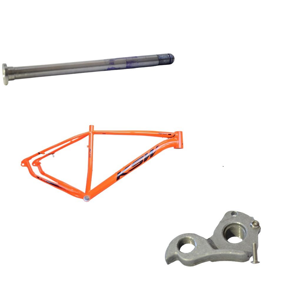 Quadro Bicicleta Bike Ksw XLT 500 Boost 29x19 LJ/PT - Loja Cross